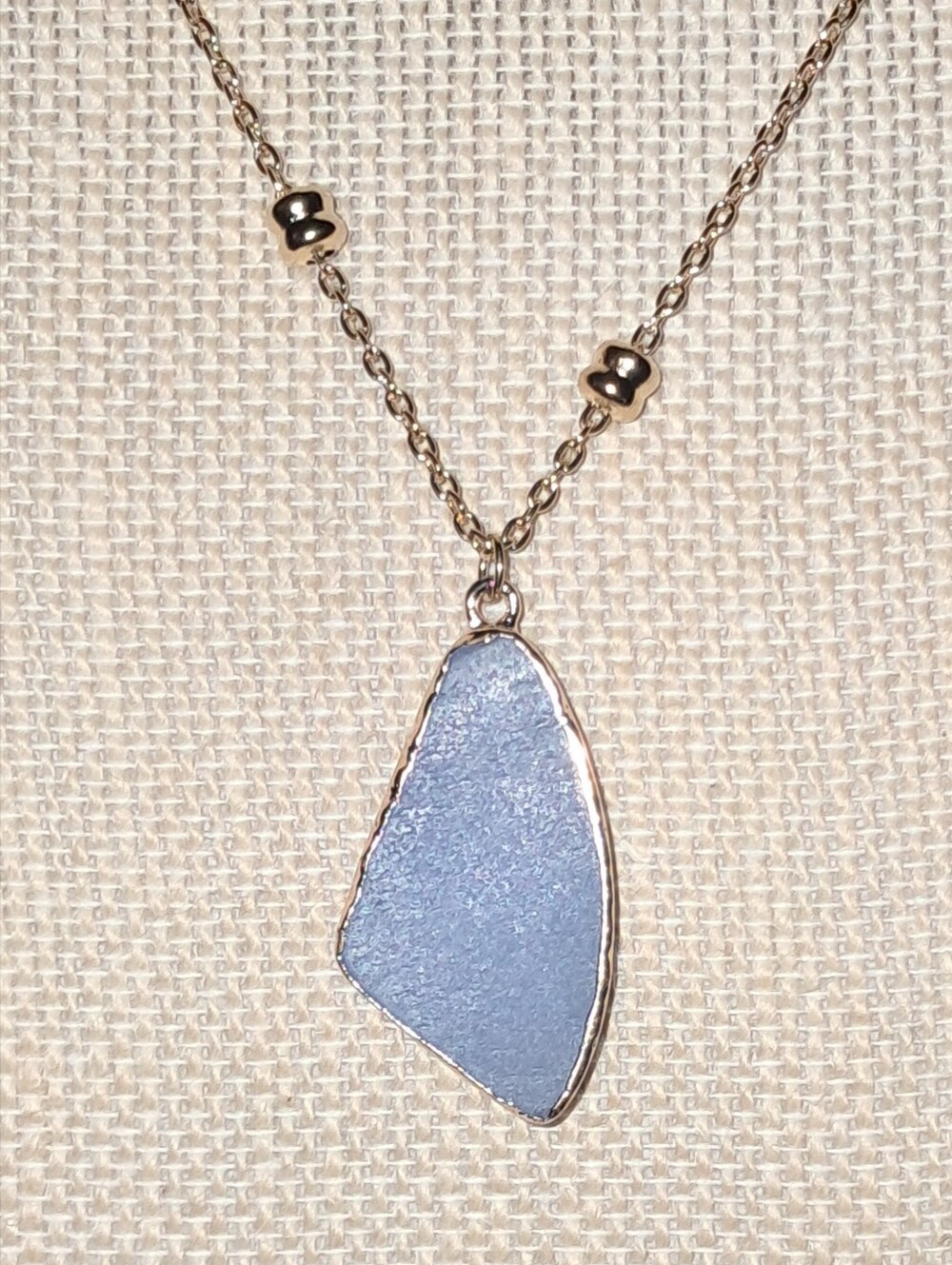 Agate Slice Necklace